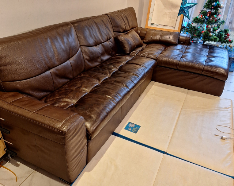 Leather Sofa L shape
