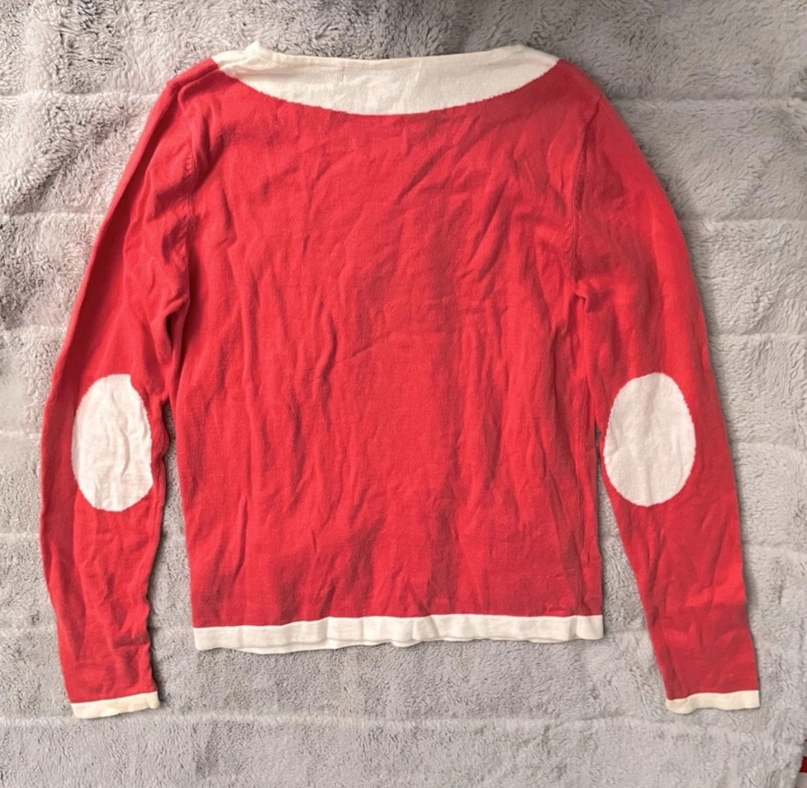 Trompe-l'œil knit sweater image indicator(2)