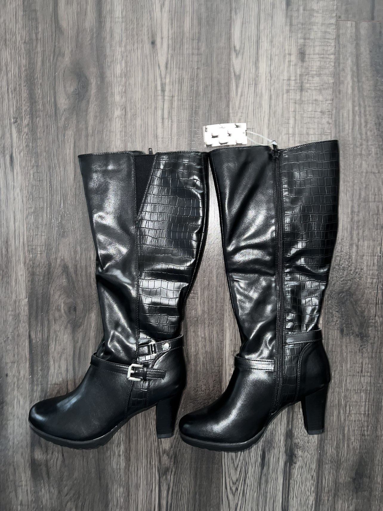 Women's Knee High Boots, Wide Calf, Size 7.5 - photo 4