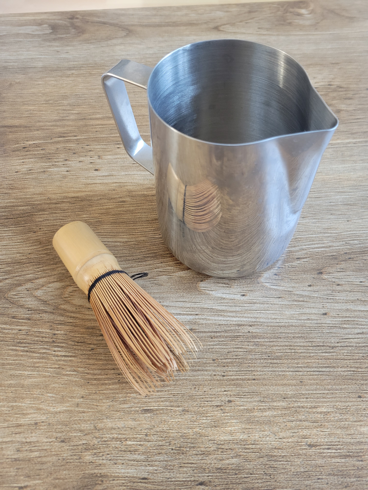 Matcha Whisk and Latte Cup #freecycle thumbnail