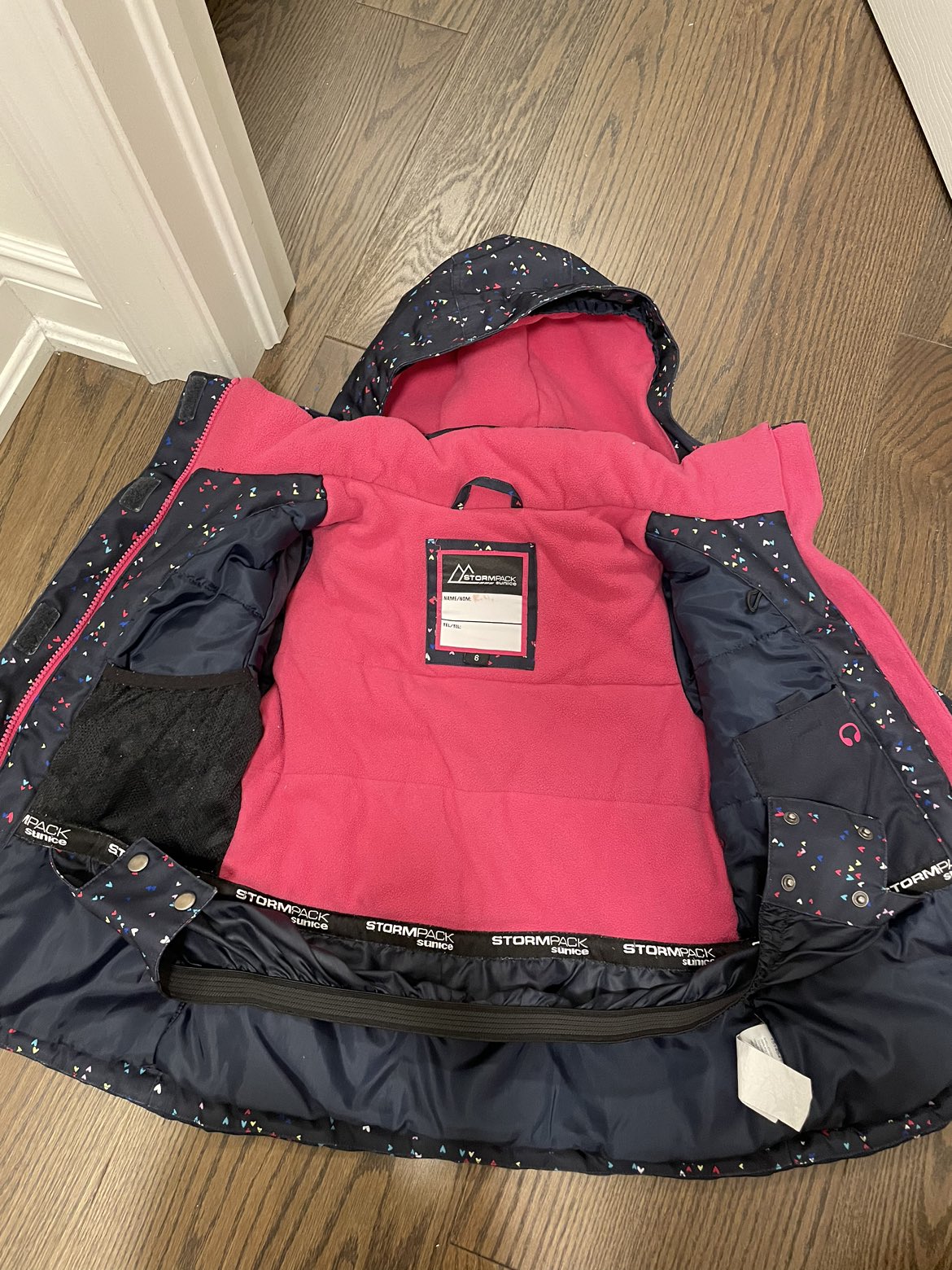 Winter jacket girl size 6 - photo 3