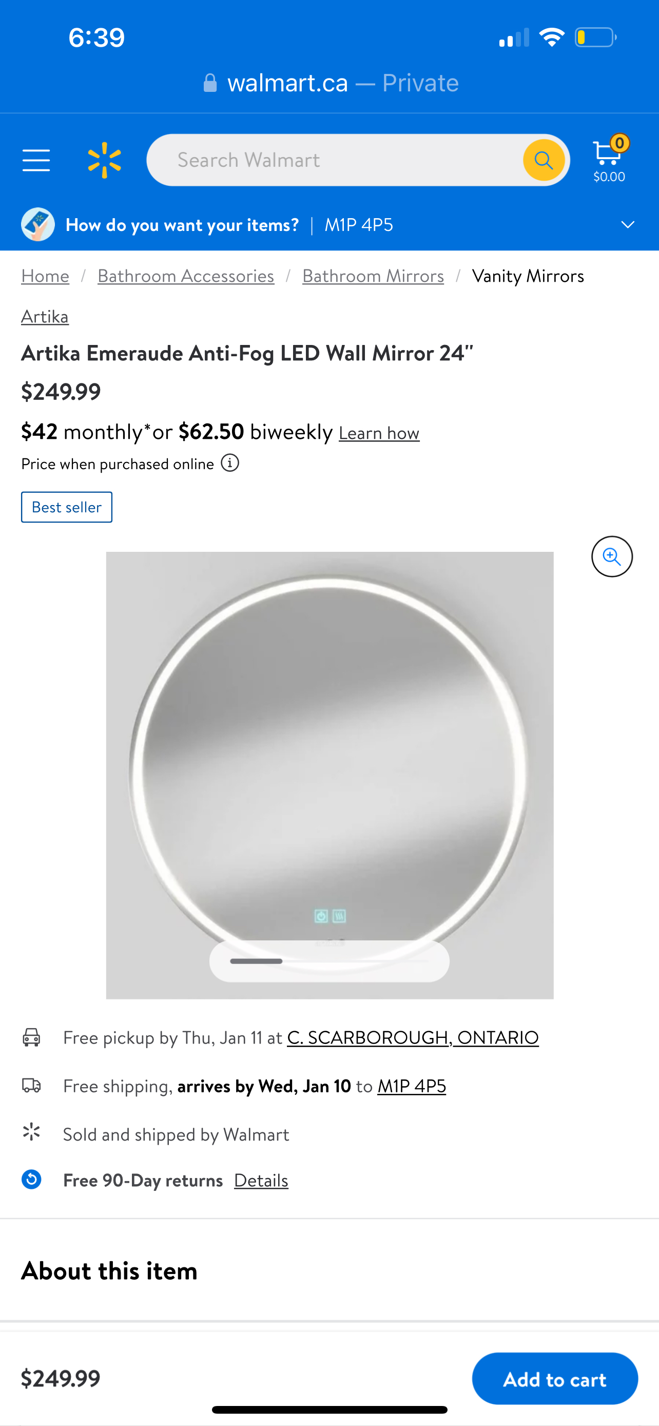 LED Mirror thumbnail