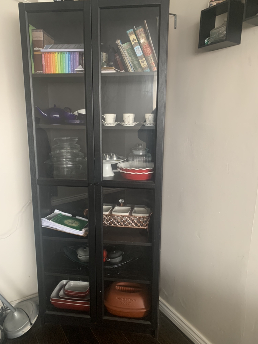 IKEA Billy Glass Book Case - photo 2