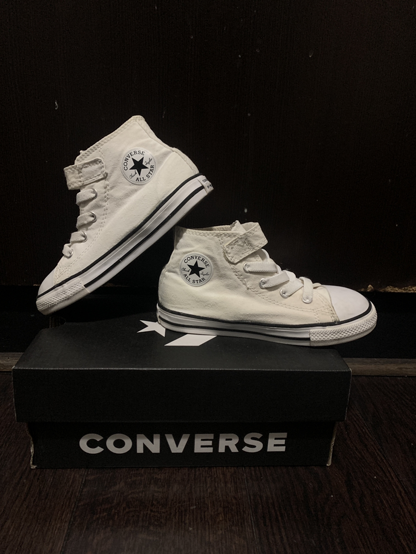 converse high tops shoes for toddlers - photo 2