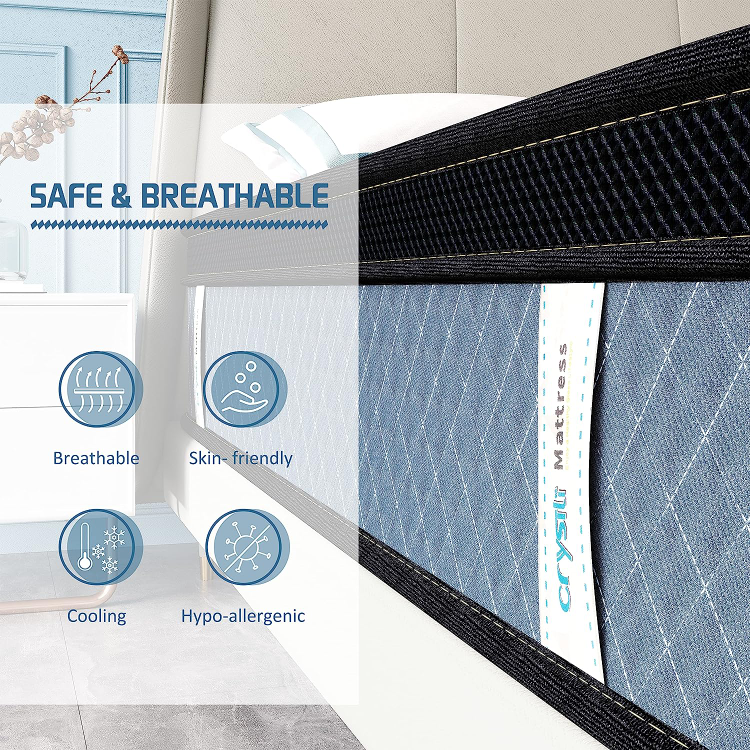 Queen Size Mattress Crystli 12 - Free Delivery. - photo 5