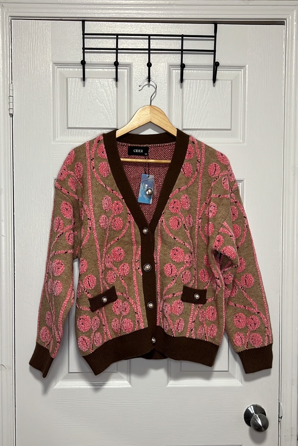 🥕NWT Cider Knit Cardigan Size 0XL 🥕 thumbnail