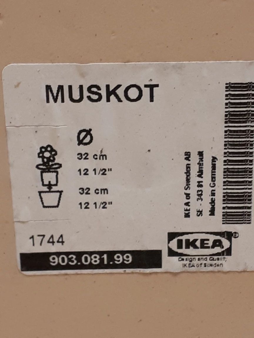 🥕 Large flower pott, 32 cm diameter image indicator(4)