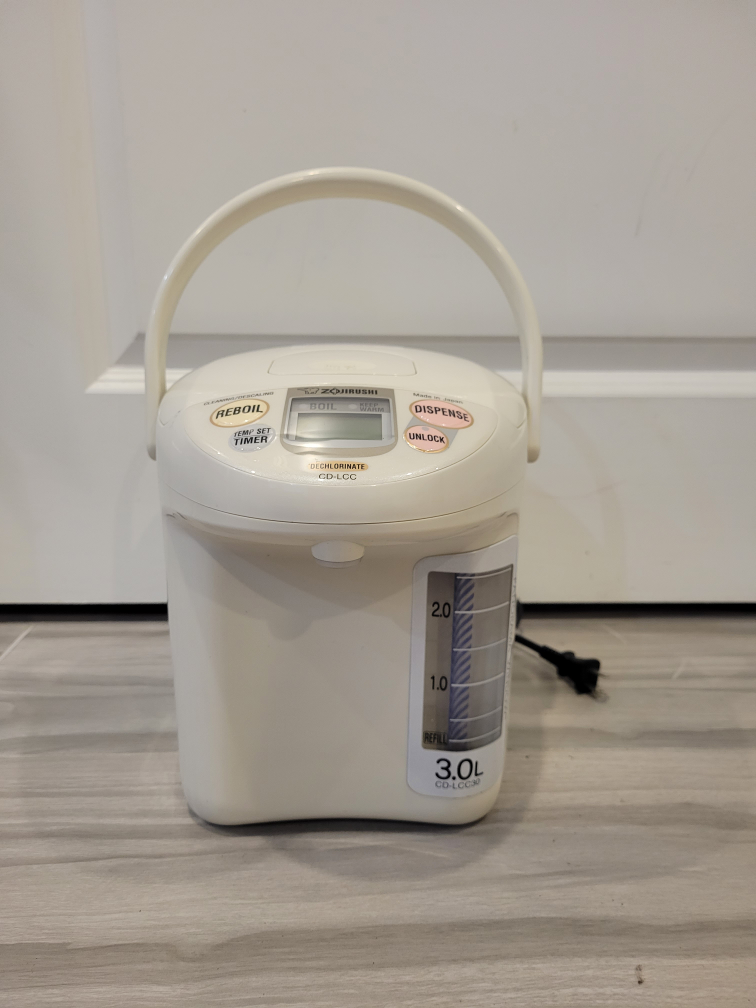Zojirushi Electric Water Dispensing Pot Kettle (3 L) Boiler Hot - photo 2