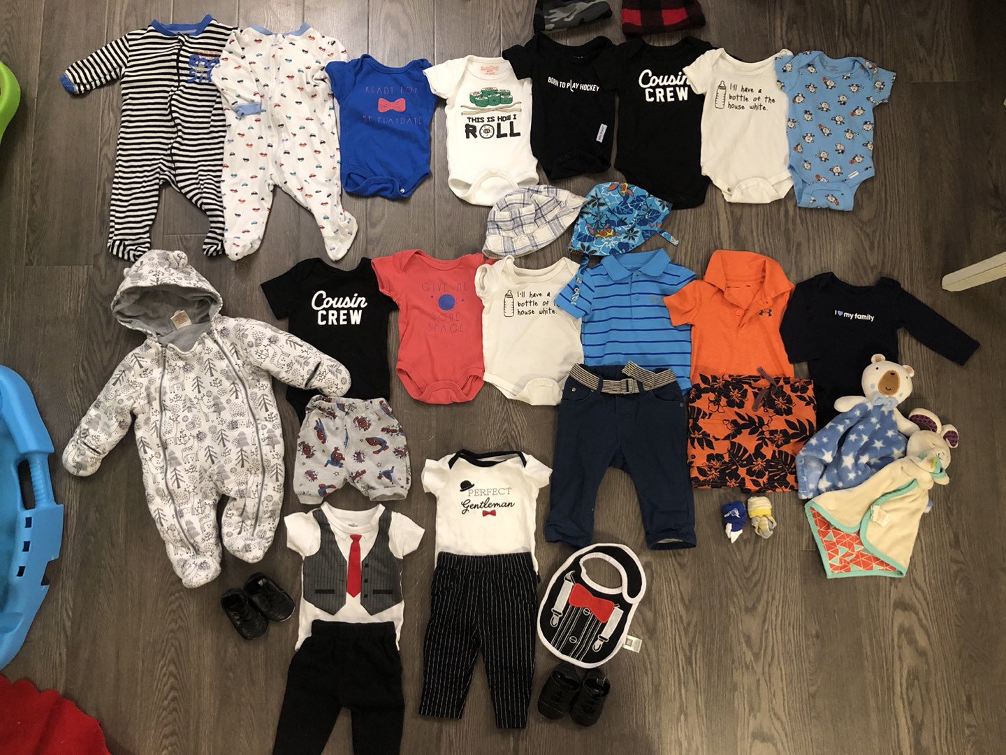 3-6 Month Boy Clothing Lot (62 items) thumbnail