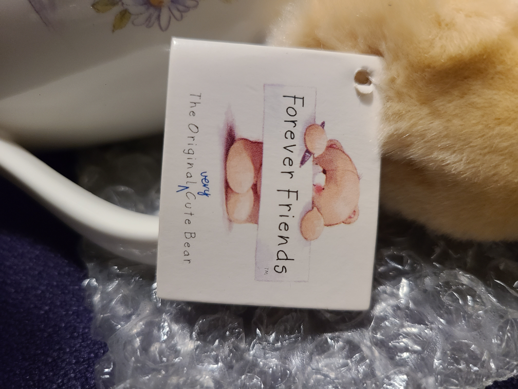 forever friends bear and cup - photo 2