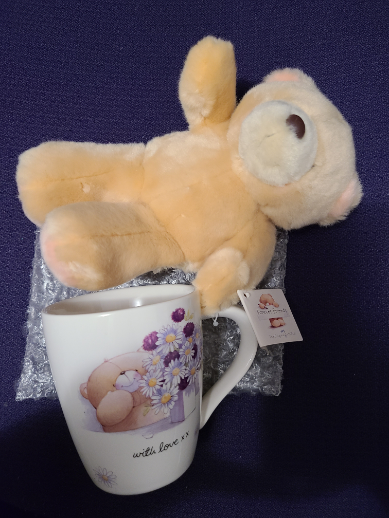 forever friends bear and cup - photo 4