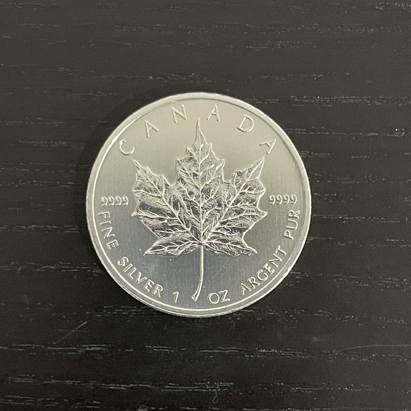Canadian Silver Maple Leaf SML Coins