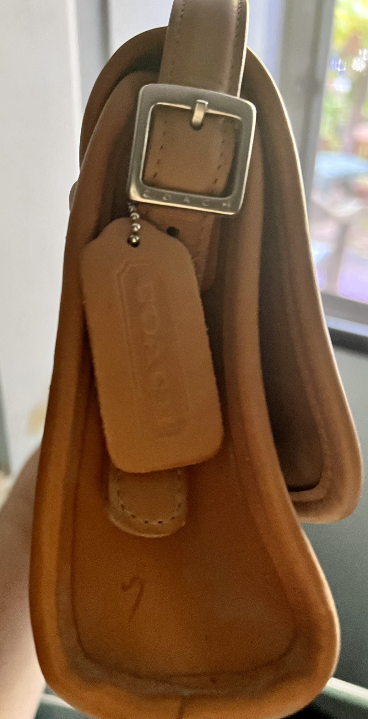 Coach Tan Leather Bag - photo 3