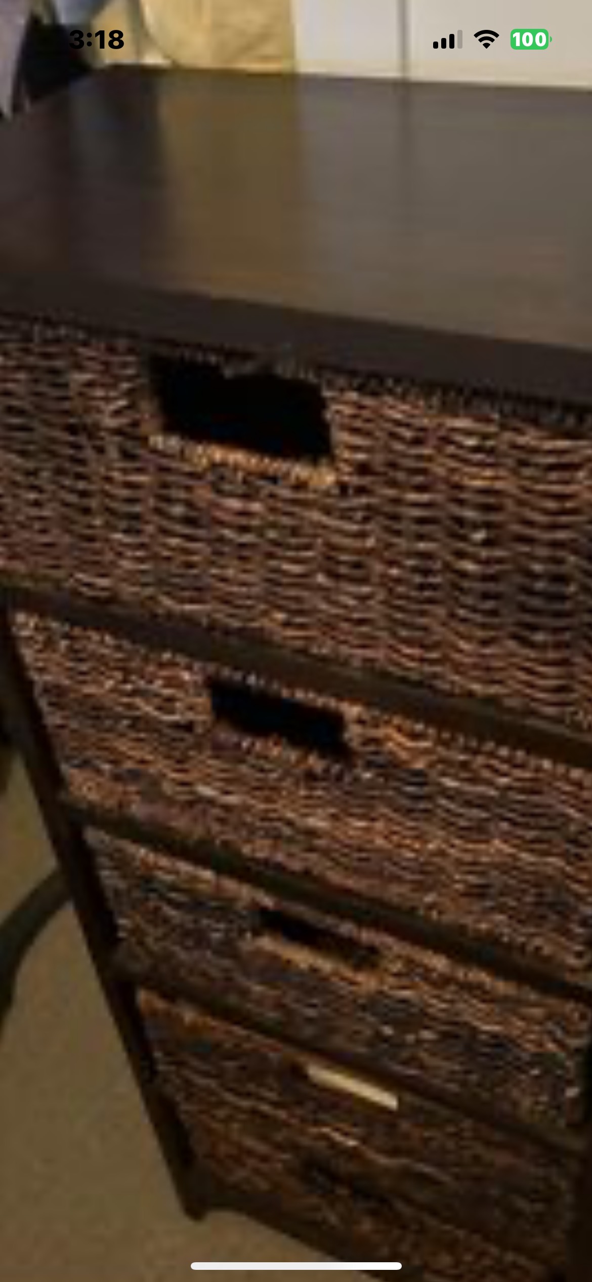 Storage Wicker Unit