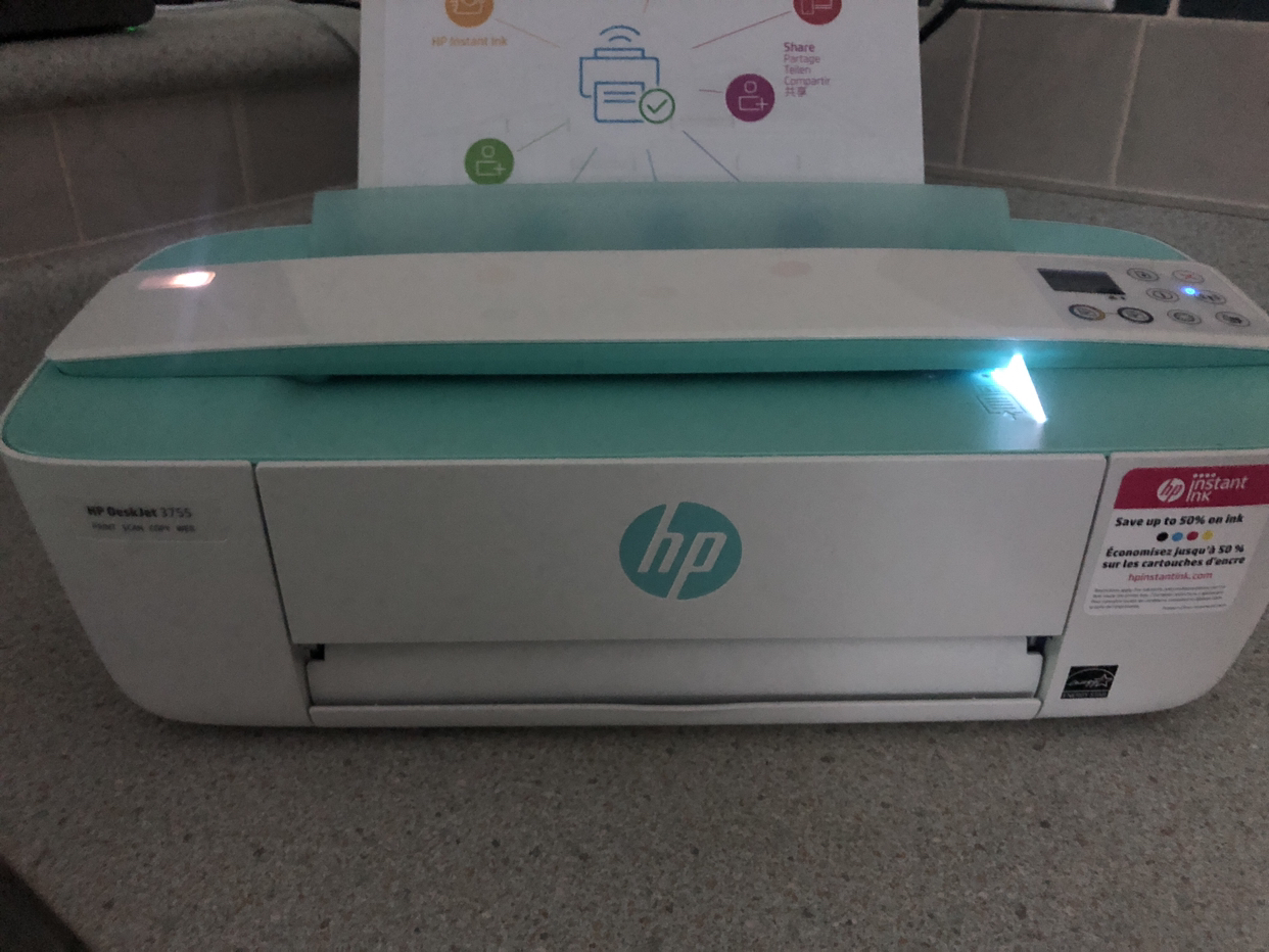 HP 3755 All in printer/scanner/eprint/mobile-apple print - photo 4