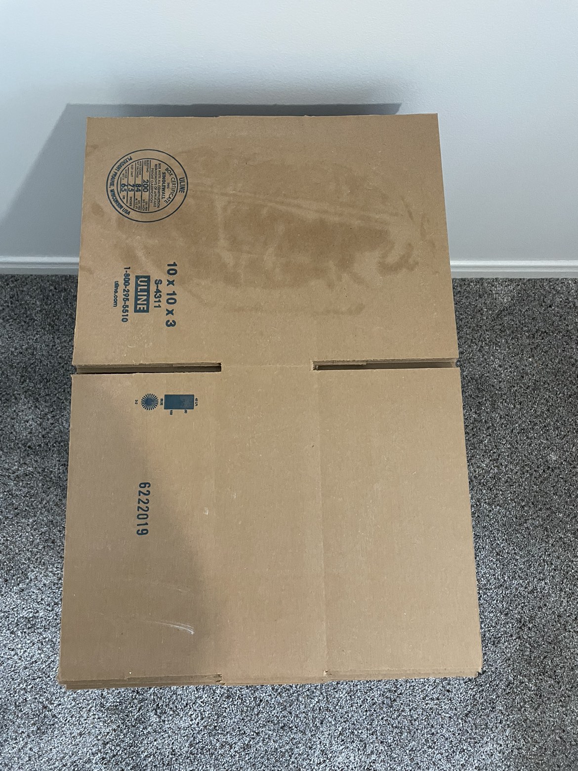 Cardboard boxes