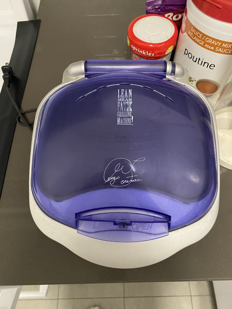 #freecycle Griller toaster and a burger press - photo 2