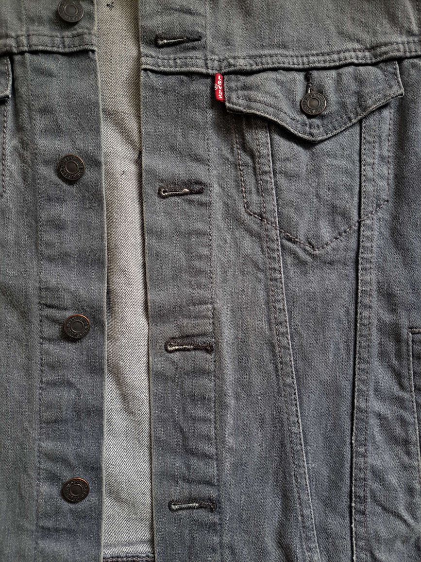 levi strauss vintage denim jacket light grey image indicator(2)