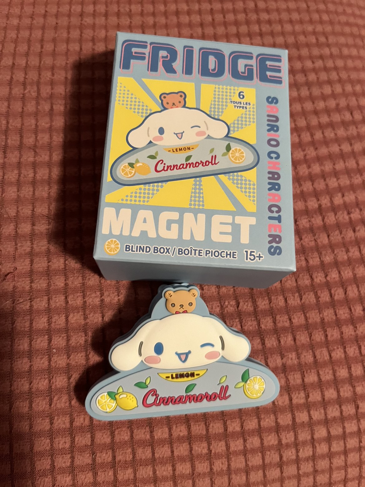 Cinnamoroll Miniso blindbox magnetic clip