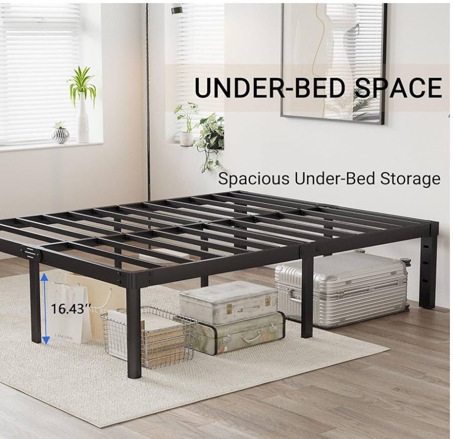 Queen Size Bed Frame ( and mattress )