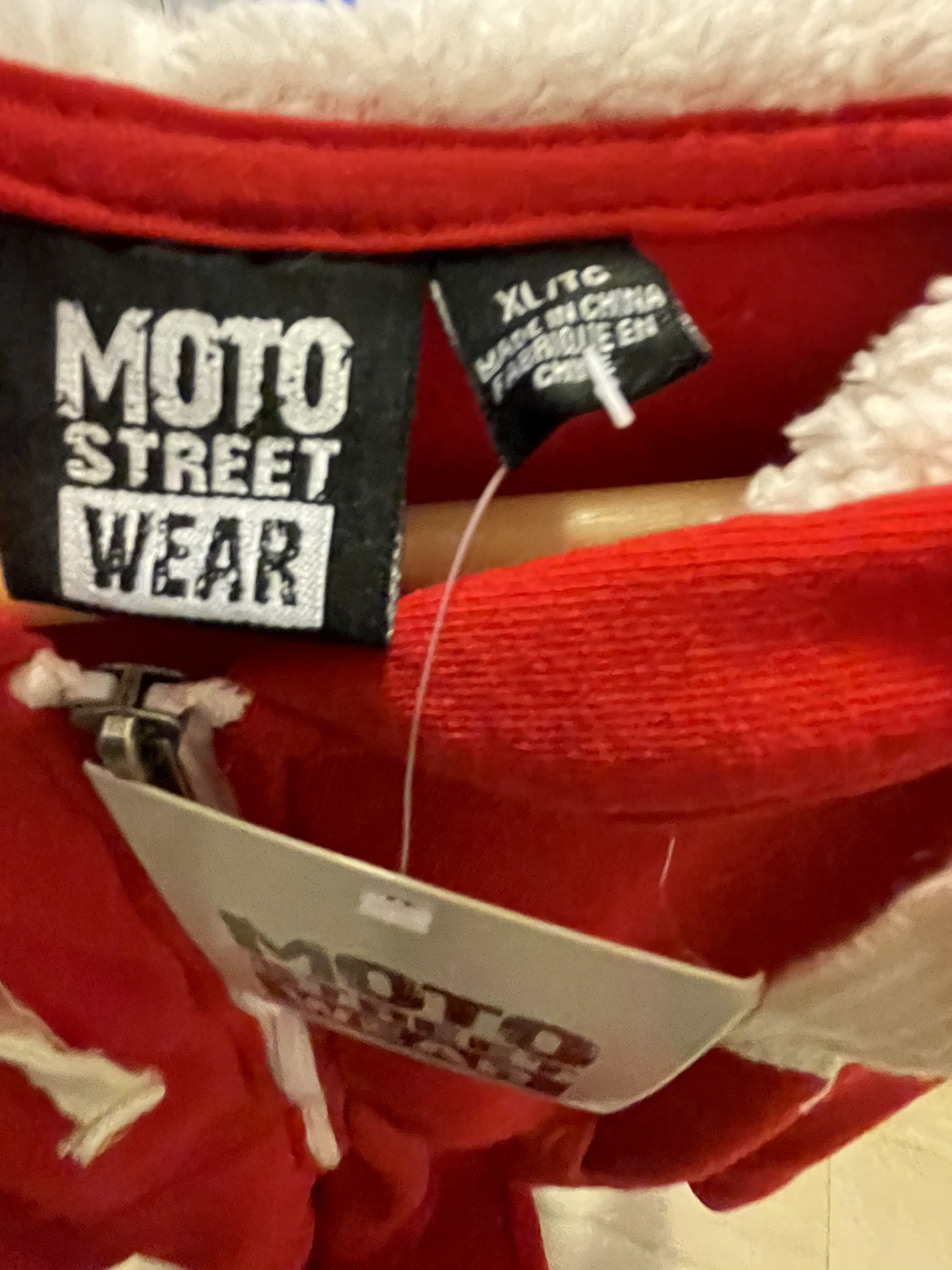 Hoodie Red Onesie XL - photo 3