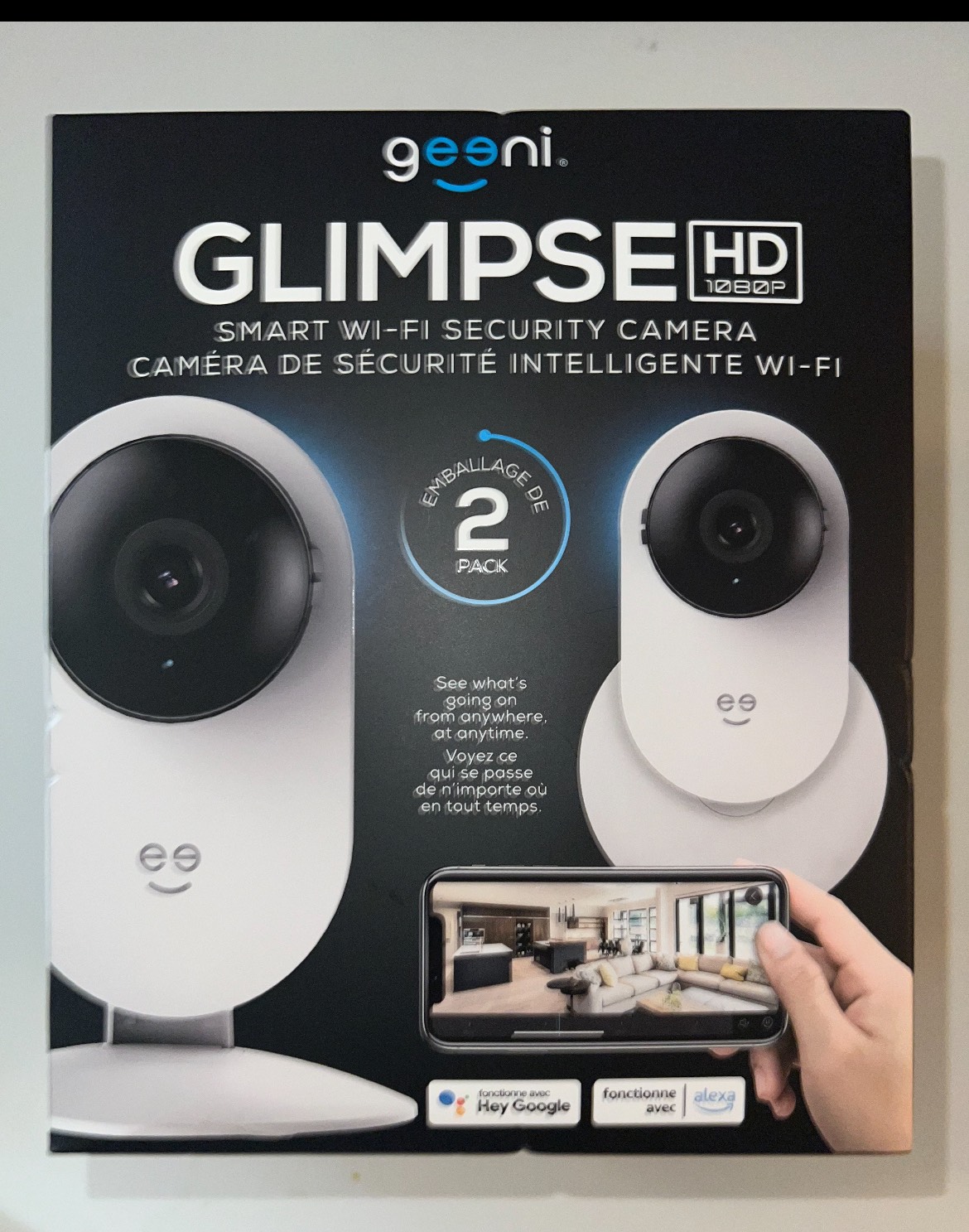 Glimps HD 1080P Smart Wifi Security Camera