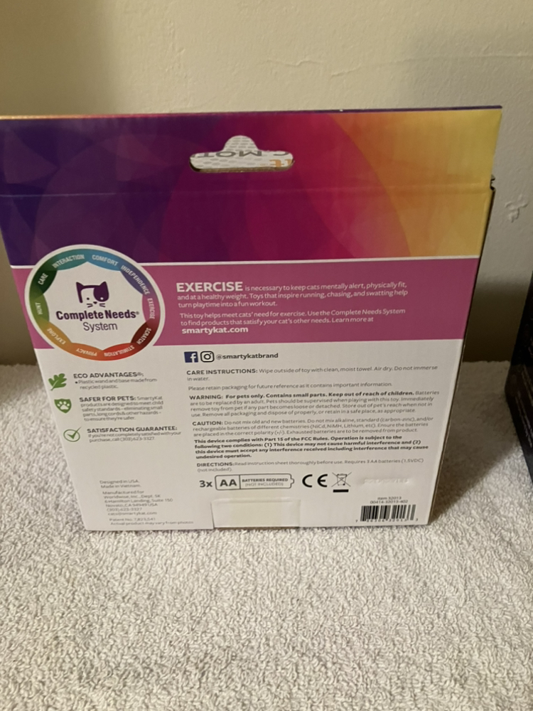 2 Brand New Battery Operated Smart Cat Toys - photo 3