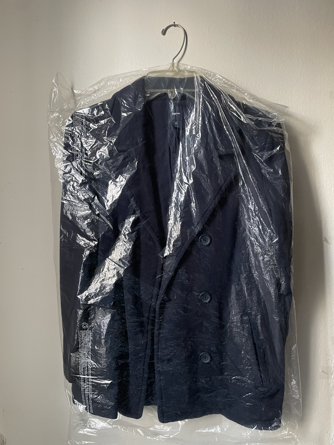 GapKids XL (size 12) light peacoat. Navy. Great condition.