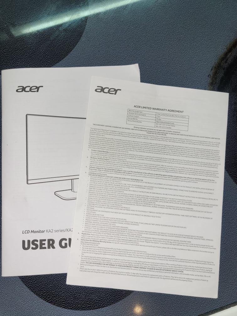 BRAND NEW ACER 24 INCH MONITOR IN BOX - photo 3