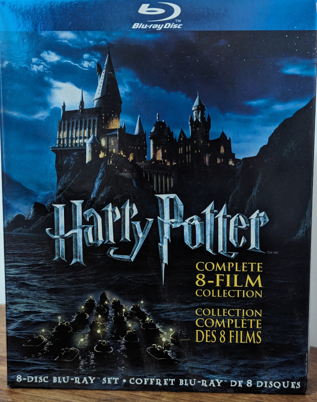 Harry Potter - Complete 8 movie collection on Blu-ray