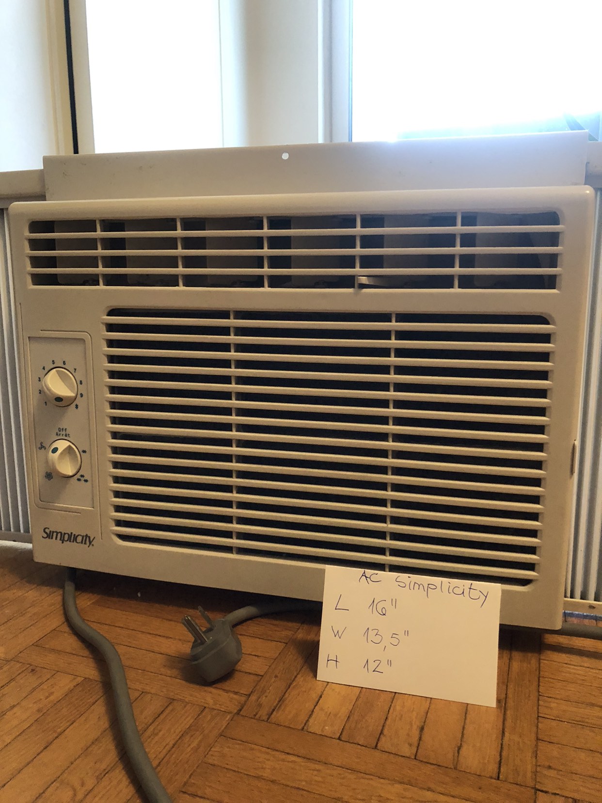 2 Window A/C, $150 each