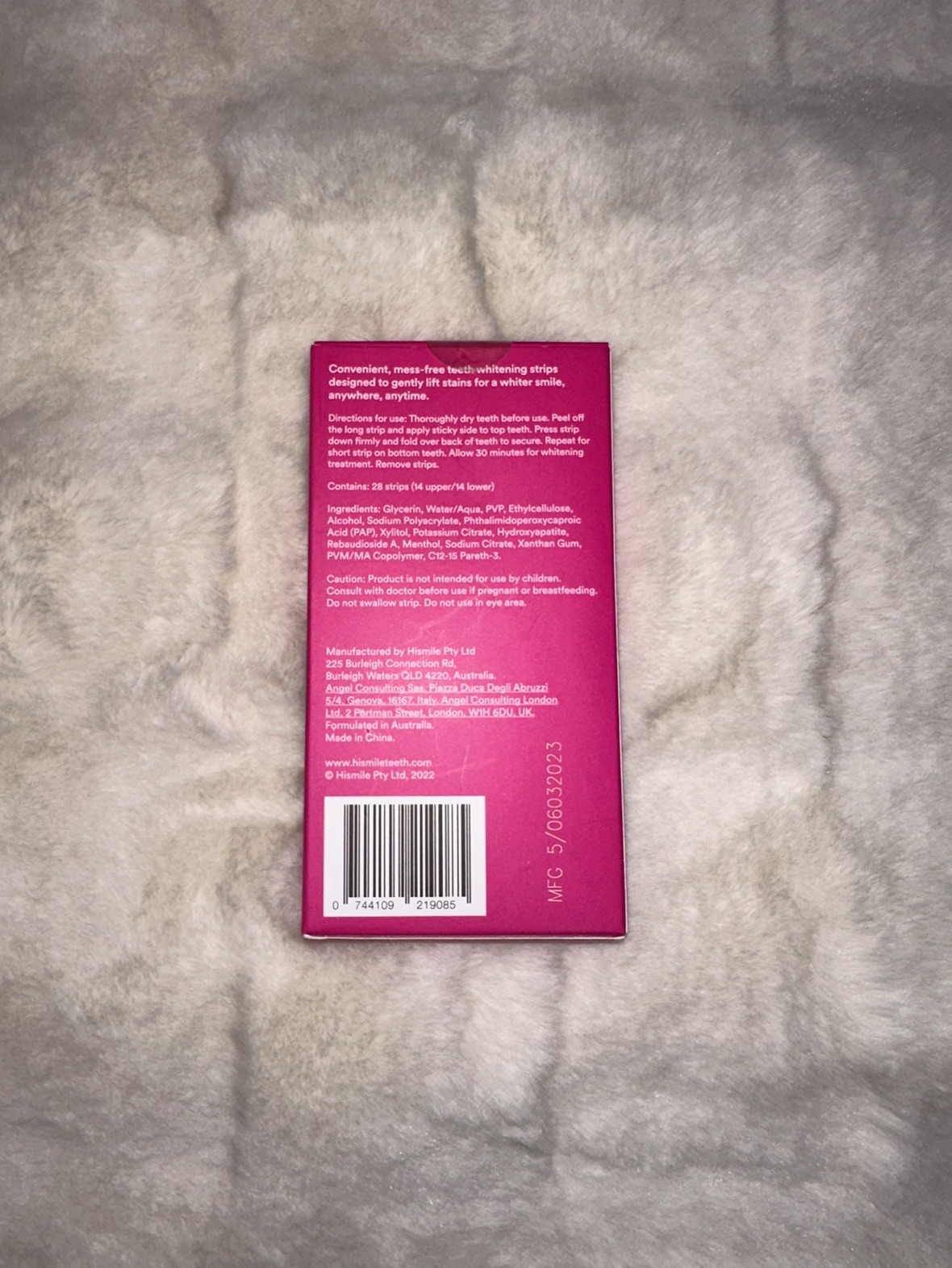 hismile whitening strips (brand new, unopened) image indicator(2)