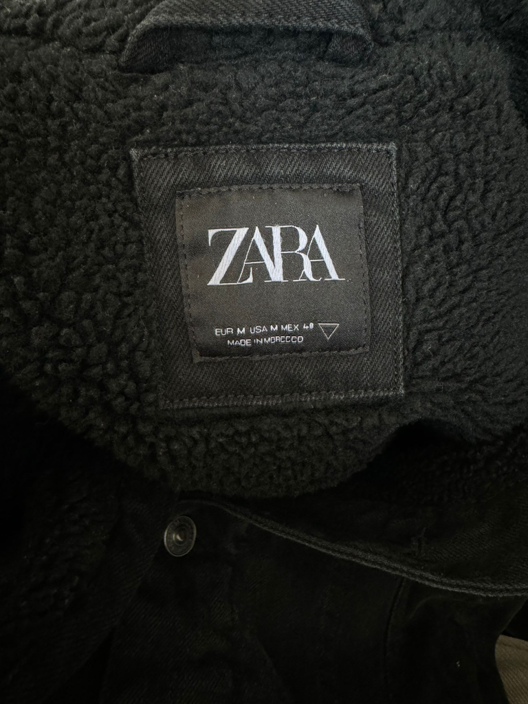 CLOSET CLEAN UP - Zara Sherpa Denim Jacket - photo 2