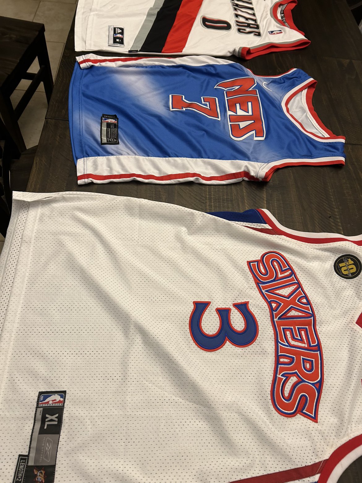 Assorted NBA Basketball Jerseys Iverson Lillard Durant $50ea image indicator(8)