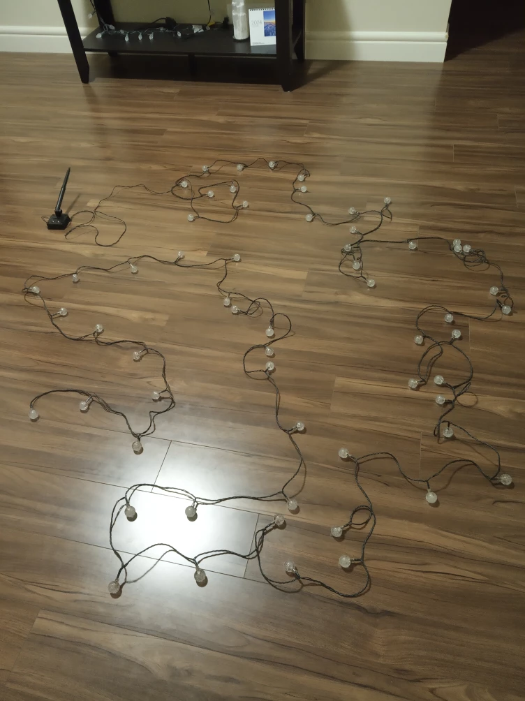 Solar Power String Light 39Ft 60Led, 8 modes - photo 4
