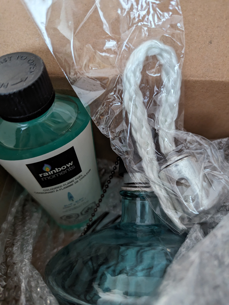 Colour flame patio torch 🥕 image indicator(4)