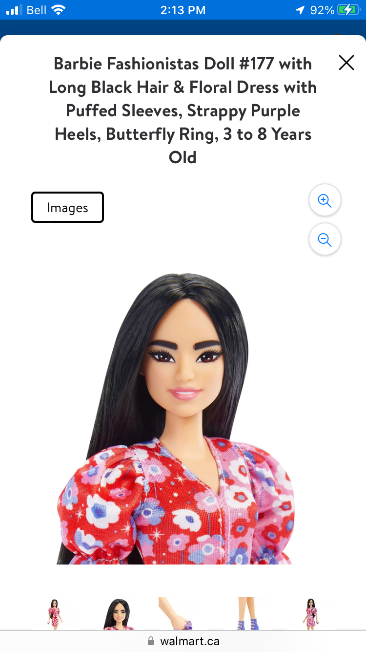 Barbie fashionista doll #177 image indicator(3)