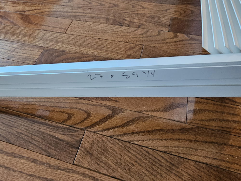blinds: see pics for dimensions - photo 3