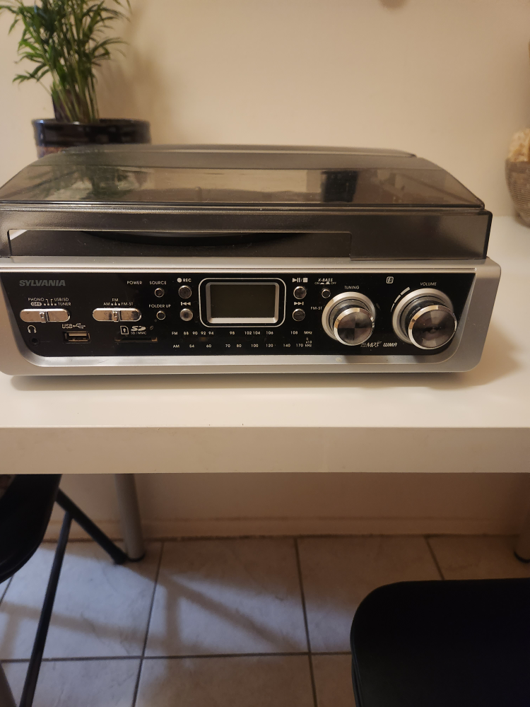 Record player with radio and USB and SD encoding - photo 4