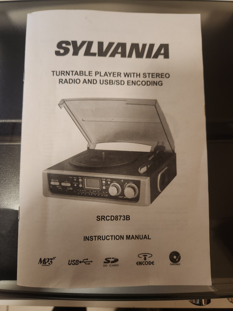 Record player with radio and USB and SD encoding - photo 5