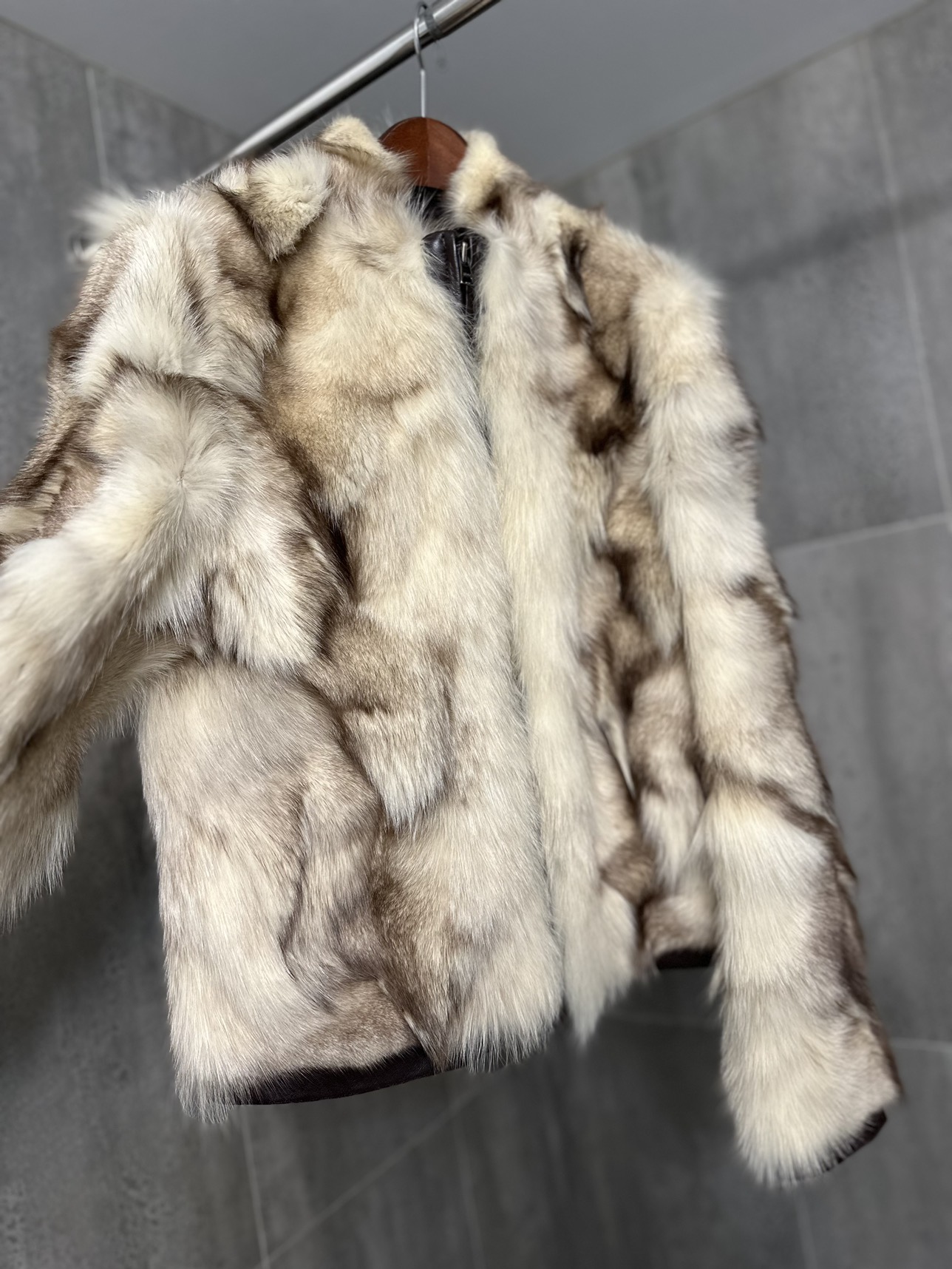 Luxurious Rabbit Fur Coat image indicator(3)