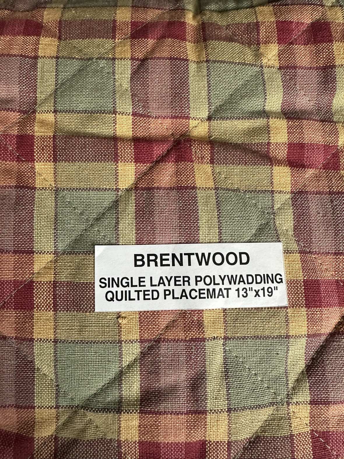 🥕 4 Quilted Placemats image indicator(2)