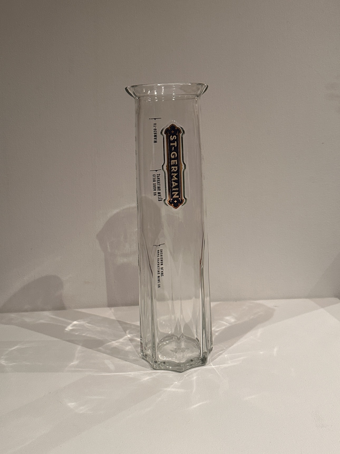 Vintage St. Germain Spritz Glass Mixing Pitcher