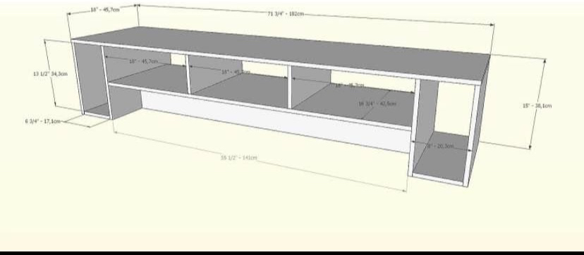 TV stand - up to 80 inch screen - photo 3