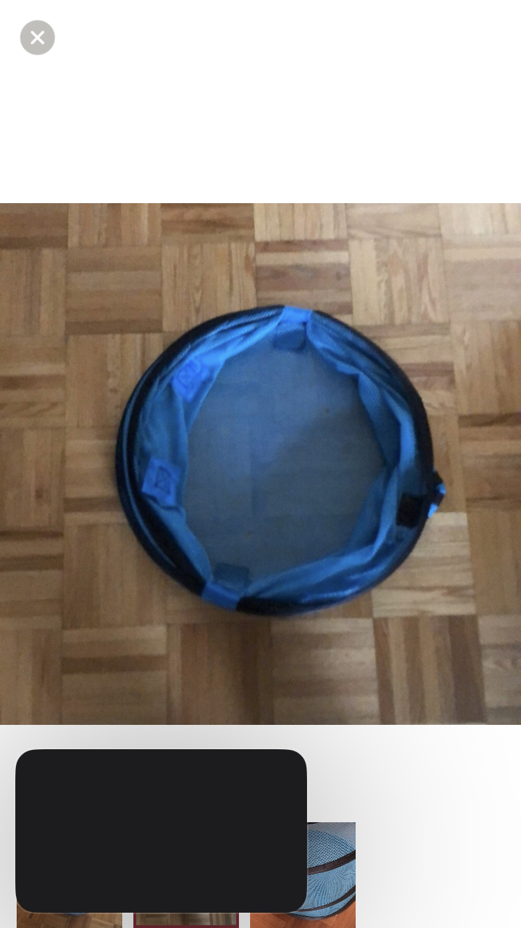 IKEA collapsible mesh hamper - photo 2
