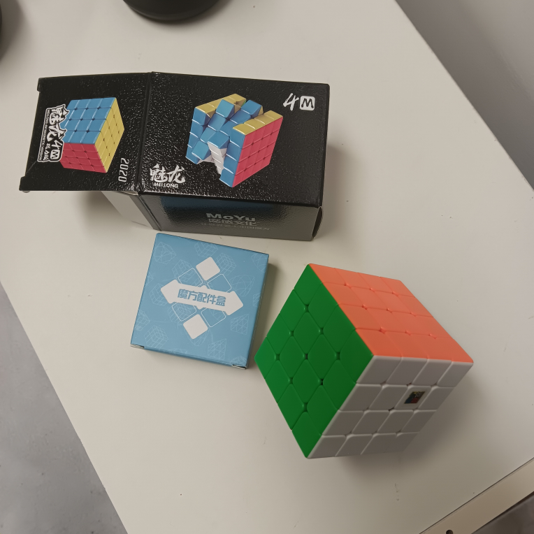 CuberSpeed Moyu Meilong 4x4 M Magnetic stickerless Speed Cube  thumbnail