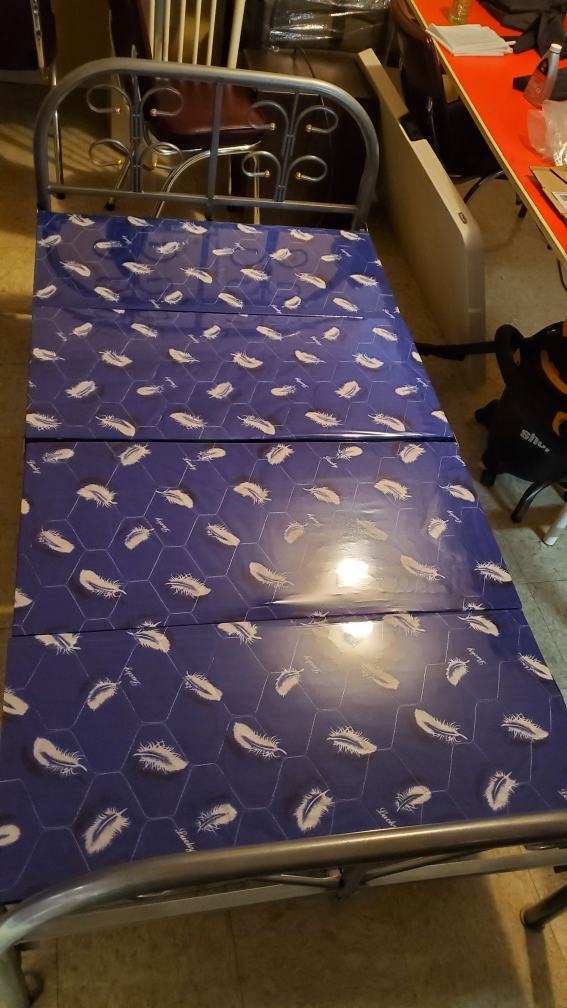 Twin Size Bed Frame and Mattress 1 left - photo 2