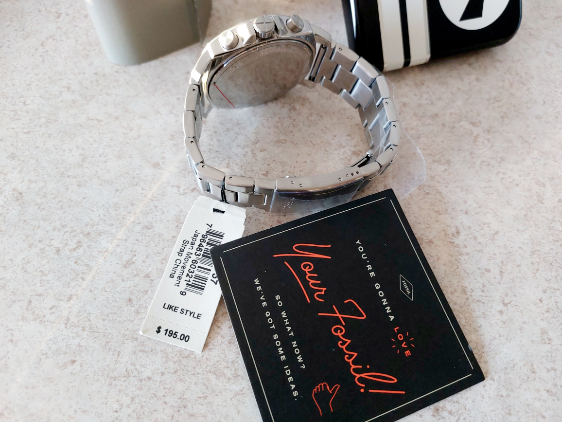 New Stainless steel Fossil watch - photo 5