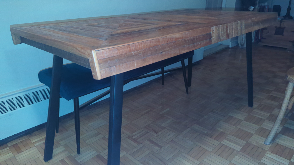 ZAK Recycled Teak wood dinning table - photo 2
