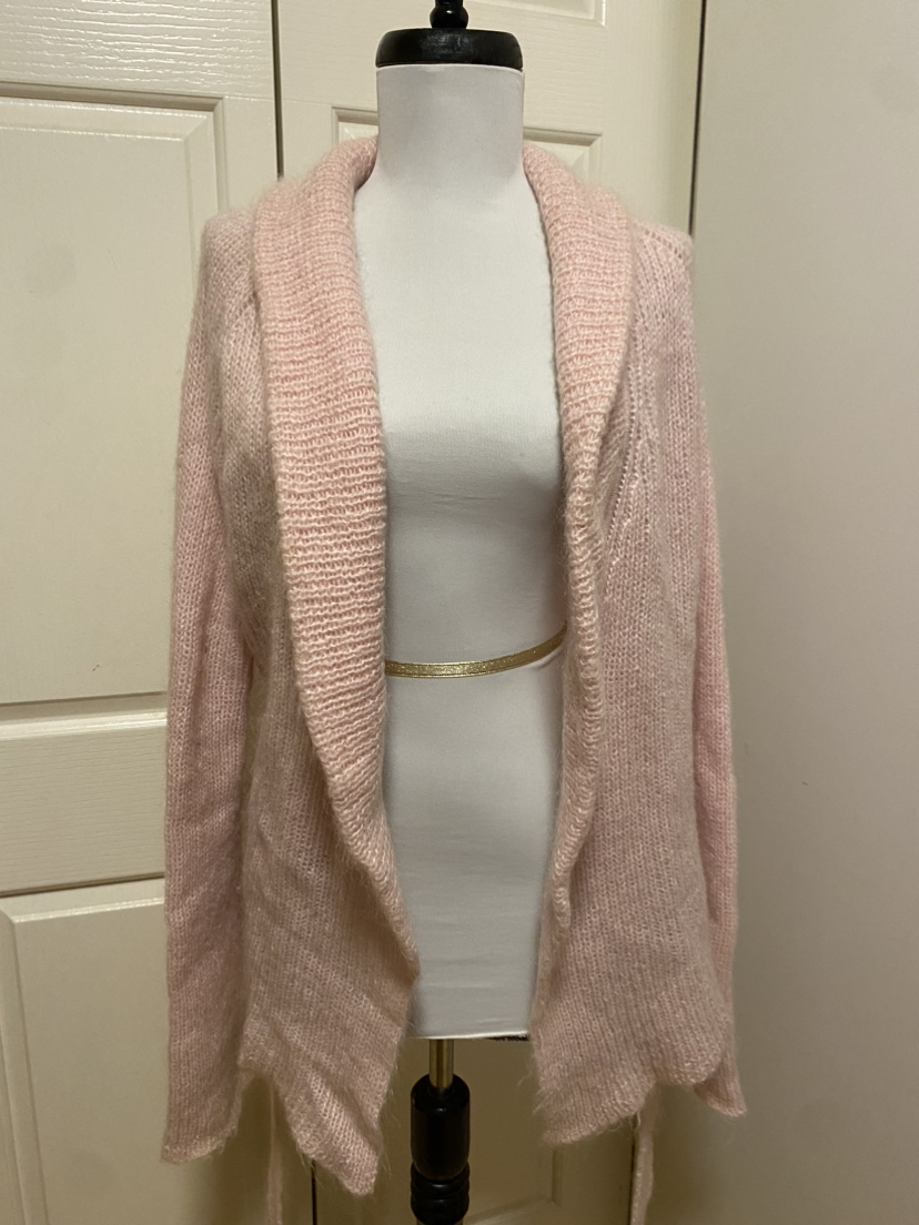 Baby Pink Women’s Winter Cardigan - photo 2